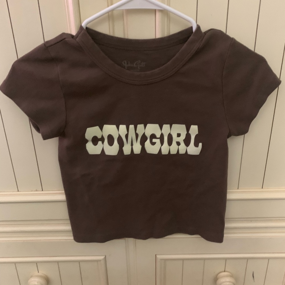 brandy melville cowgirl top!